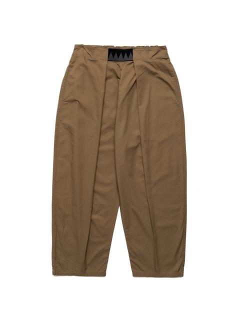 Combed Burberry Cotton EASY-BEACH-GO Pants - Beige