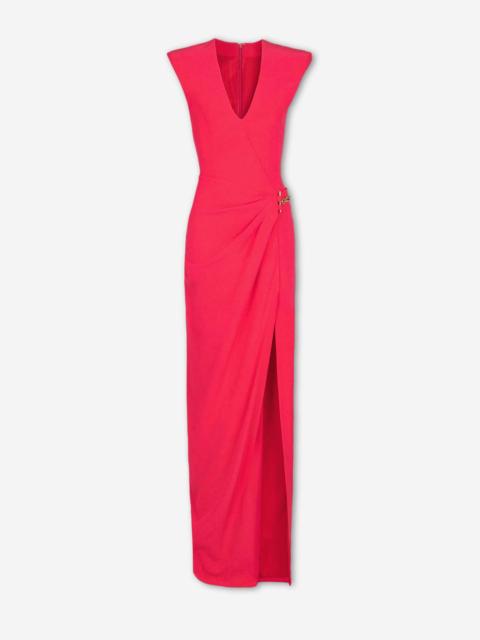Balmain CREPE MAXI DRESS