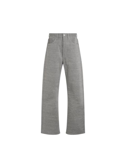 Maison Margiela Maison Margiela Broken Twill 5 Pocket Pants in Caviar