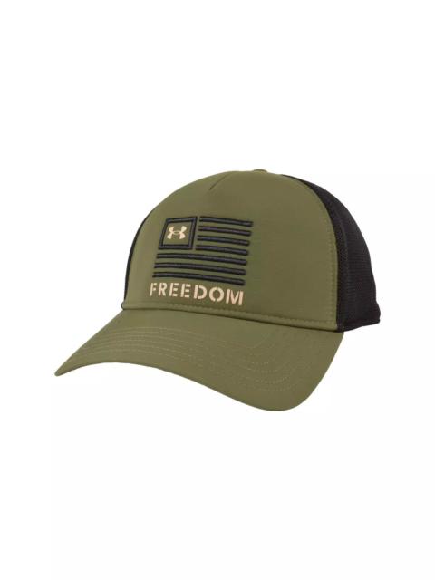 Under Armour Freedom Trucker Snapback Hat - Marine OD Green