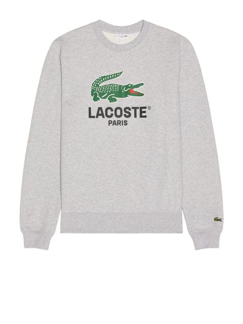 LACOSTE Classic Fit Sweatshirt