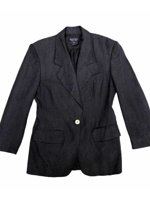 GUCCI Gucci Gold Button Casual Blazer