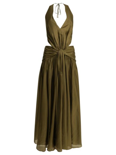 Zimmermann Zimmermann Indra Long Dress Green
