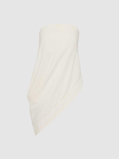ST. AGNI Cloud Asymm Drape Top - Off White