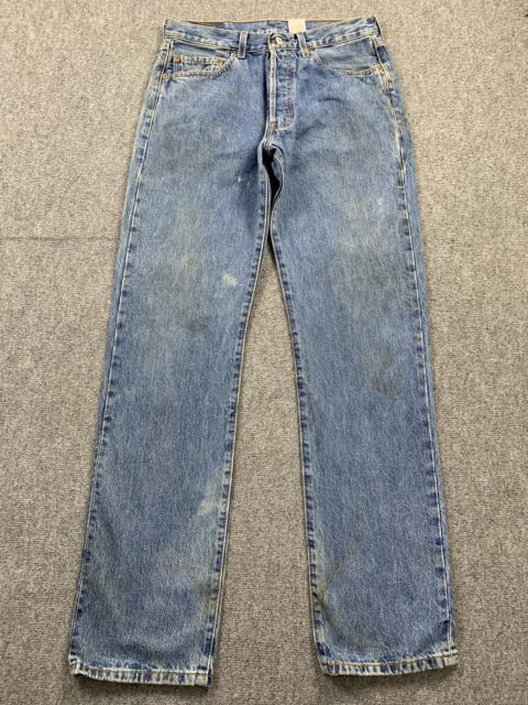 Other Designers Vintage - Vintage 90s Levis 501 Faded Blue Jeans