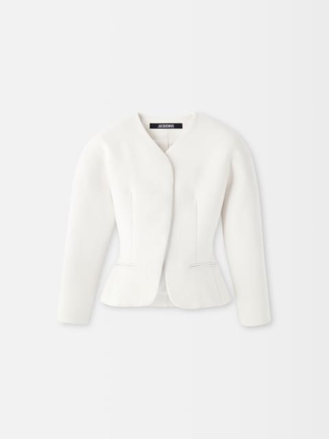 JACQUEMUS The mini Ovalo jacket