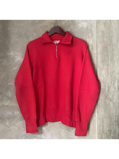 Other Designers The Real McCoy's - Vintage The Real Mccoy Heavyweight Sweathsirt Half Zip