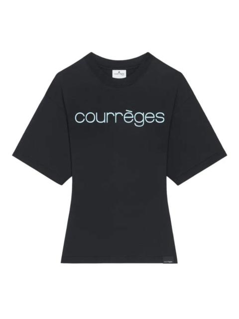 courrèges Courreges Women Waisted Printed Fitted T-Shirt