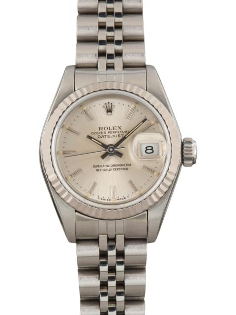 ROLEX Used Ladies Rolex Datejust 69174 Silver Dial