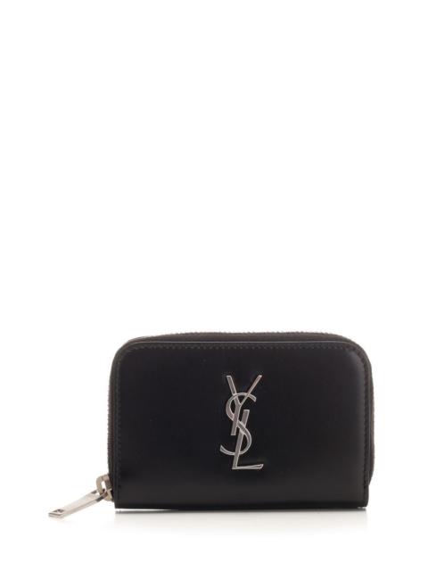 SAINT LAURENT Saint Laurent Men Zip Around Wallet  Monogram