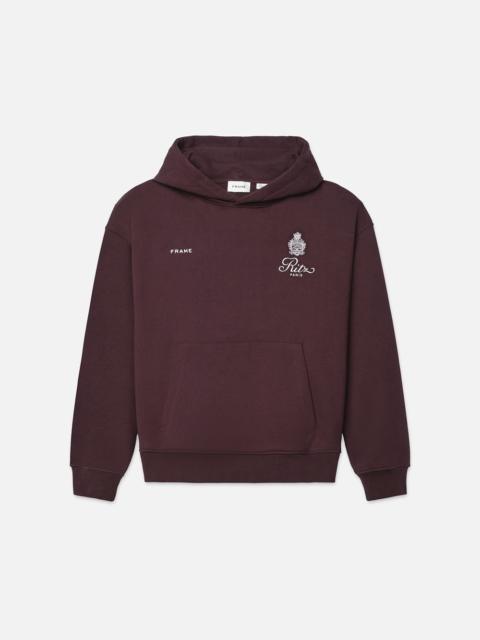 FRAME Ritz Men's Hoodie in Bordeaux