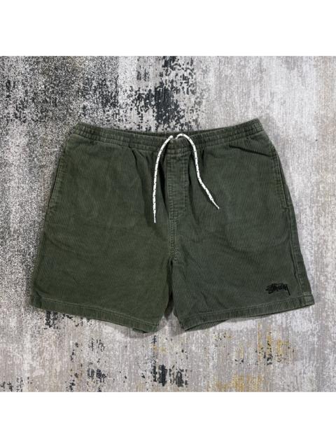 Stüssy STUSSY SHORTS CORDUROY GREEN - 30"