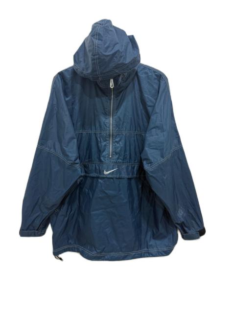 Nike VINTAGE NIKE ANORAK JACKET SPELL OUT FRONT POCKET GORPCORE