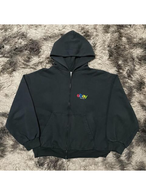 BALENCIAGA Balenciaga FW24 eBay Zip-Up Hoodie