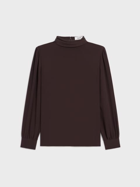 CELINE blouse IN acetate silk crepe