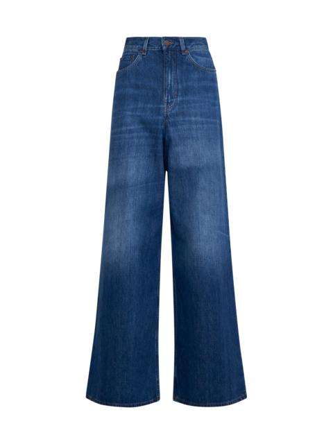Chloé Chloé Women Wide-Leg Denim Jeans