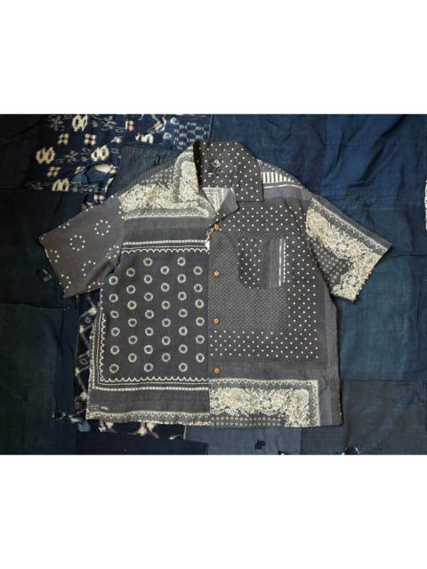 visvim VISVIM 23SS ICT COPA Shirt S/S (Mud-Dyed / Vintage Fabric / Cardigan-Style)