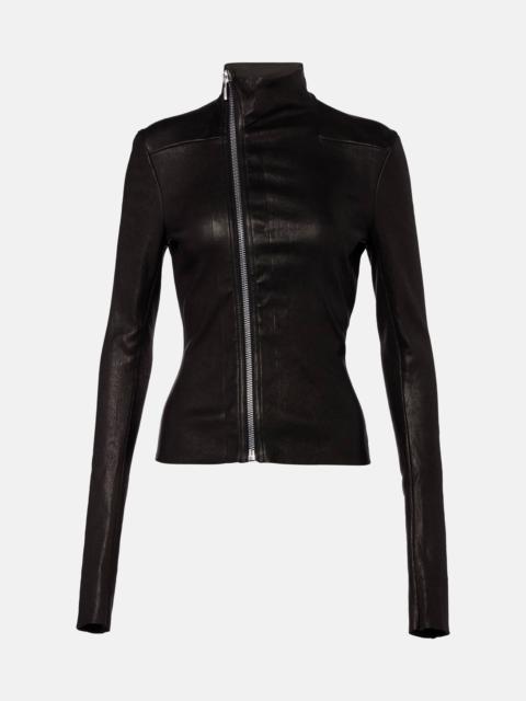 Rick Owens Gary leather jacket