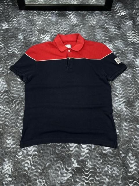 Moncler Vintage Moncler Gamme Bleu Small Logo Polo T-Shirt