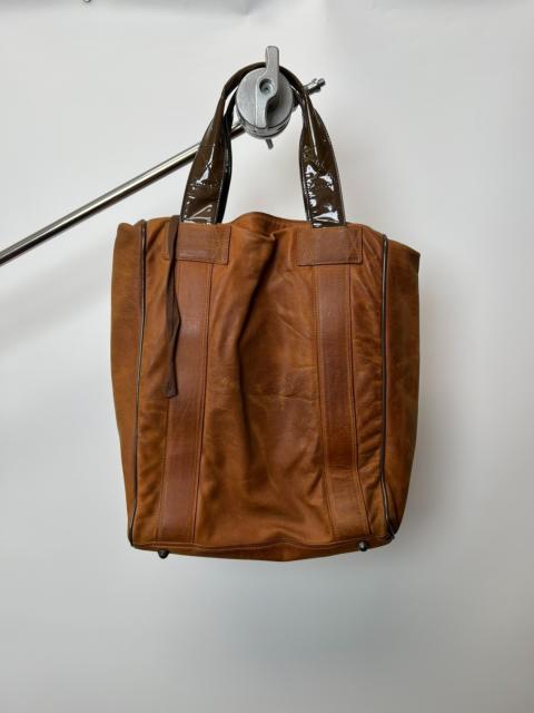 Dries Van Noten Dries Van Noten Merlot Vintage Leather Bag