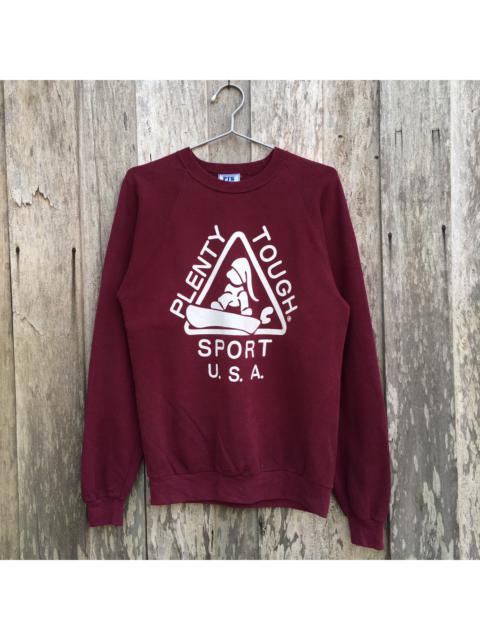 Other Designers Vintage - Vintage Plenty Tough Sport USA Crewneck Sweatshirt Big Logo