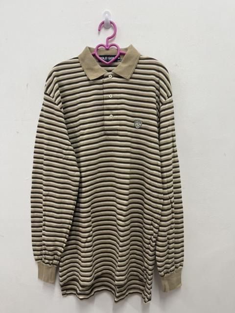 Other Designers Polo Ralph Lauren - Rare Vintage POLO GOLF RALPH LAUREN Striped Polo Shirt