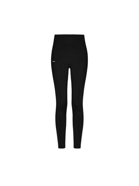 PANGAIA Womens Plant-Stretch Compressive Leggings - Black