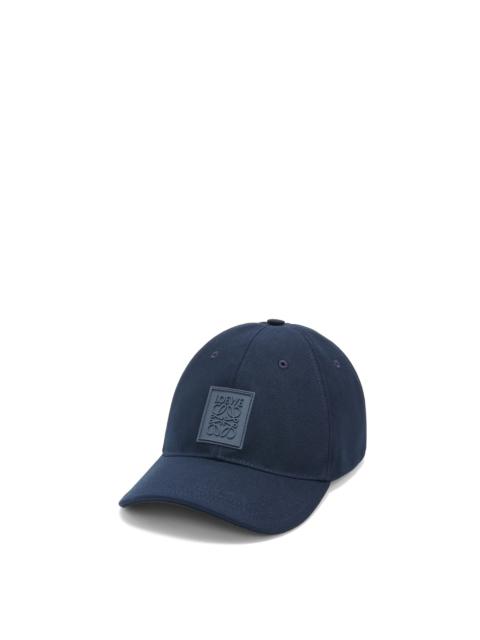 Patch cap in canvas