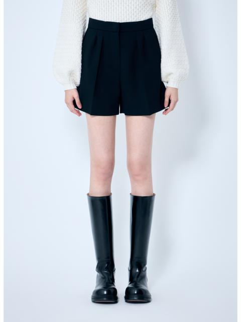 Max Mara Max Mara Women Wool Canvas Shorts