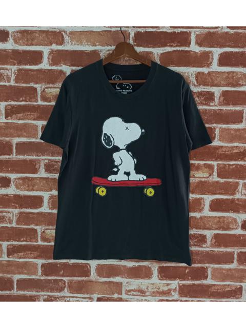 Other Designers 🔥 Hot Item 🔥Kaws x Peanuts Uniqlo Single Stitching Tshirt