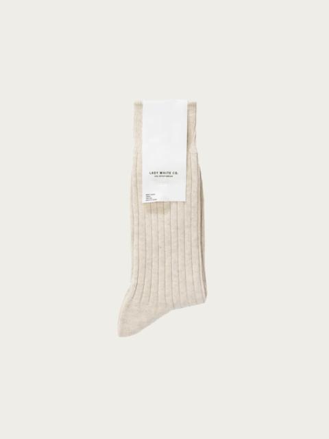 LADY WHITE CO. LWC Socks - Natural