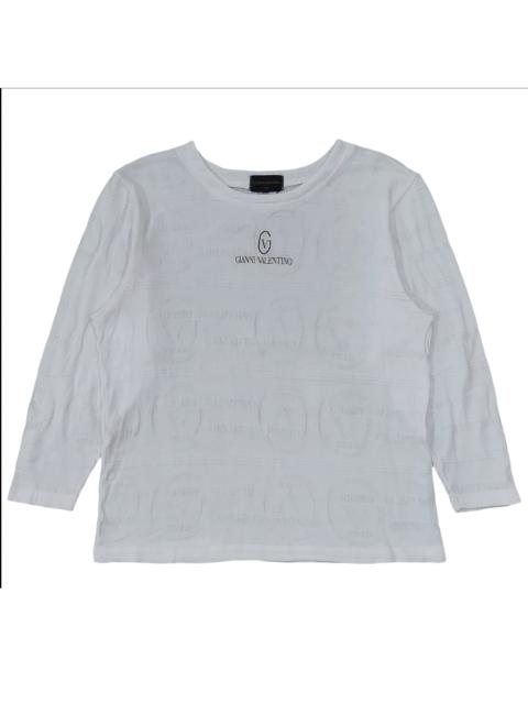 Valentino RARE! GIANNI VALENTINO MONOGRAM JACQUARD