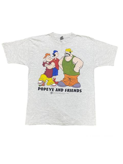 Other Designers Cartoon Network × Vintage - Vintage Popeye Shirt Mirror 1995