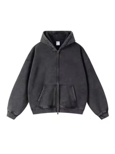 Other Designers Japanese Brand - Honoka x Honda Black Loose Zip Cardigan Sweatshirt Jacket
