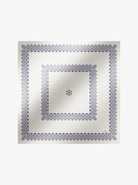 WEEKEND Max Mara ONESTO Printed twill pocket square