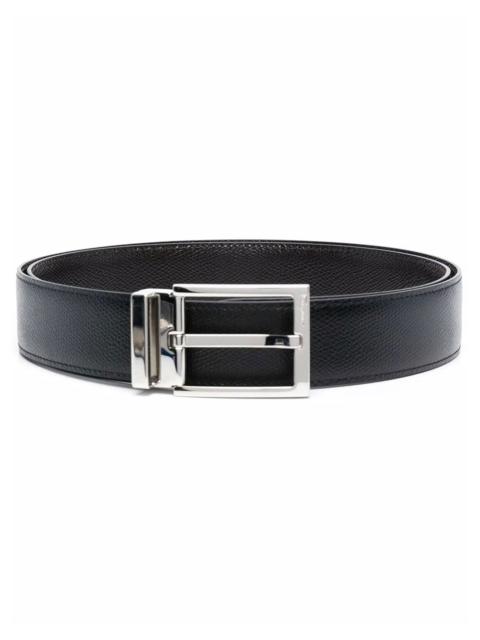 FERRAGAMO Ferragamo Men Rectangular Buckle Reversible Belt