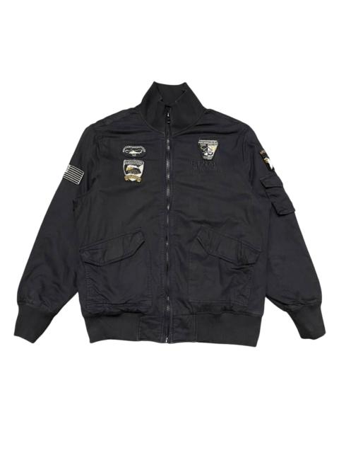 Other Designers Japanese Brand - Vintage H.T.NIAO Airborne Bomber Jacket