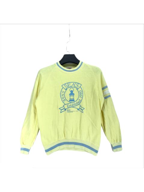 Other Designers Japanese Brand - Vintage SEA'S Tokyo Big Logo Sweatershirt #2166-84