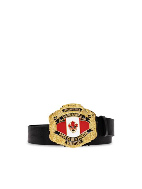wrestling-buckle belt