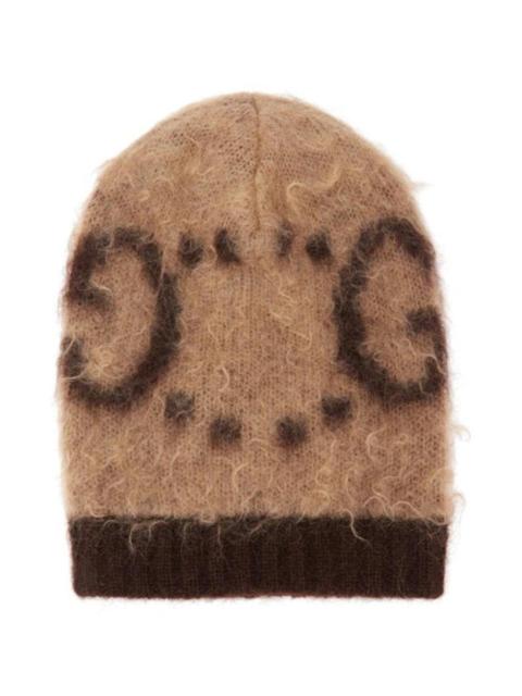 GUCCI GG Mohair Knitted Beanie