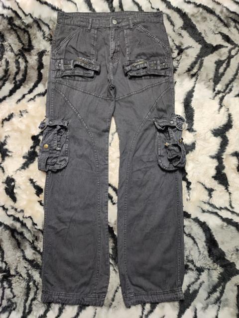 Other Designers If Six Was Nine - JAPAN CRAZE CARGO UTILITY BONDAGE PANTS