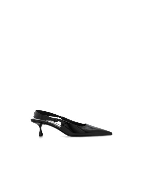 JIMMY CHOO JIMMY CHOO 'Amel' Black Patent Pumps New & Authentic (Women'