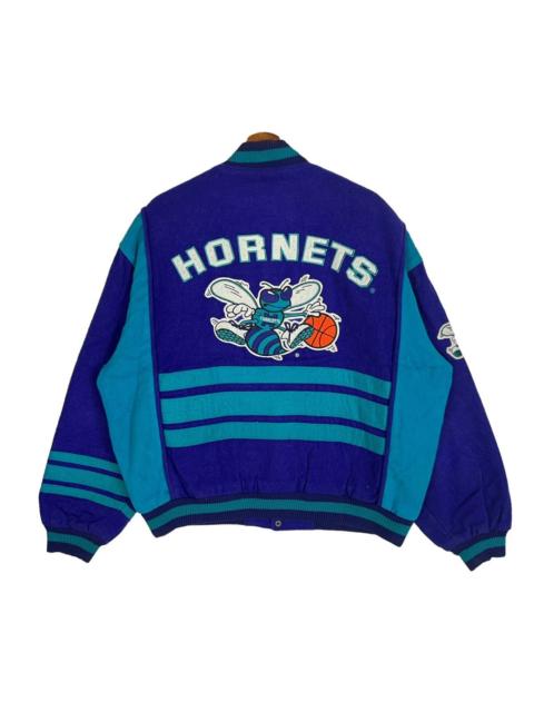 Other Designers Nutmeg 90s Charlotte Hornets Varsity Jacket Stadium Jacket