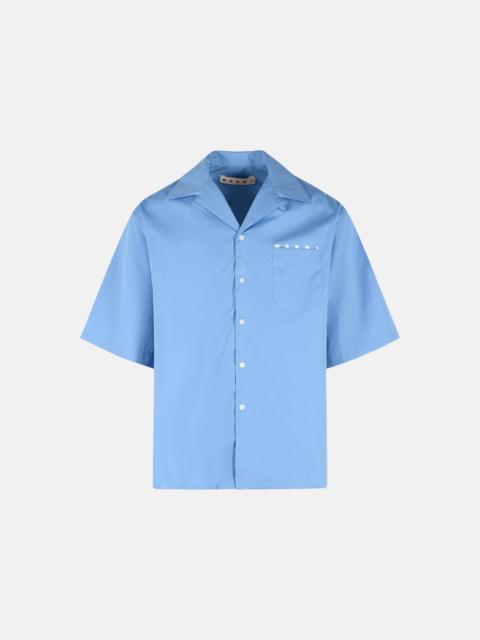 Marni LIGHT BLUE COTTON SHIRT