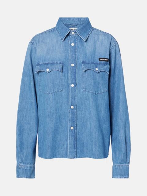 Denim shirt
