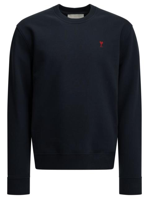 AMI Paris AMI Paris Ami De Coeur Crewneck Sweatshirt Blue
