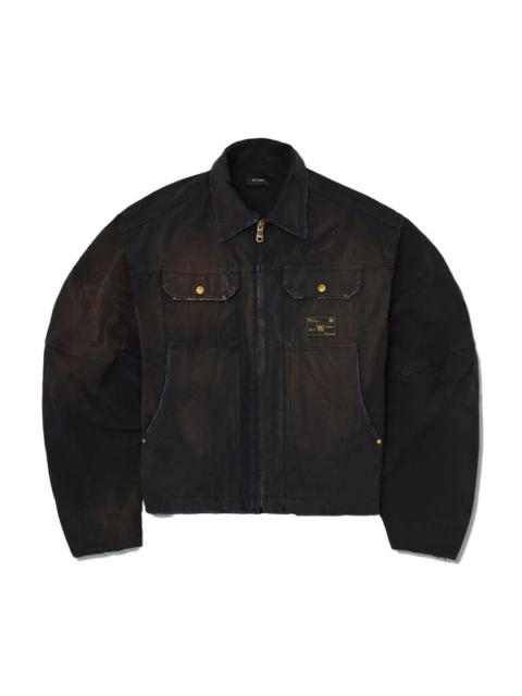 WILLY CHAVARRIA Willy Chavarria Stockton Work Jacket Black