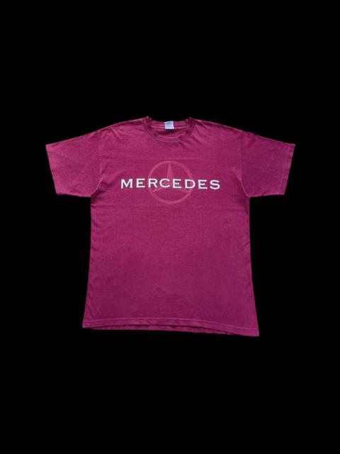 Other Designers Vintage Mercedes Benz Spell Out Big Logo Tshirt