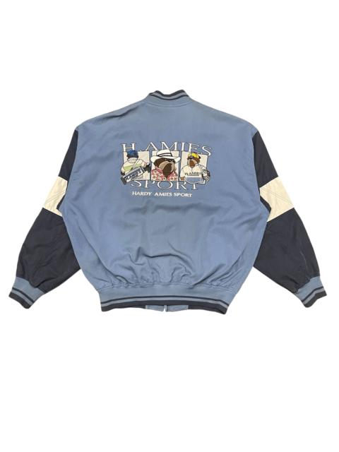 Other Designers Vintage Hardy Amies Sports Bomber Jacket Embroidery