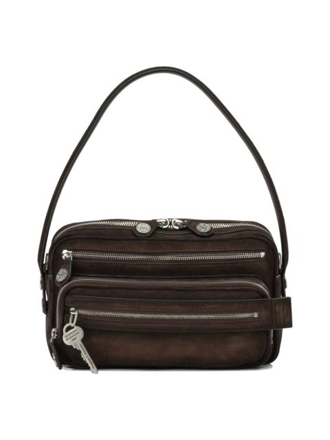Acne Studios Acne Studios Calf Leather Shoulder Bag Brown Women